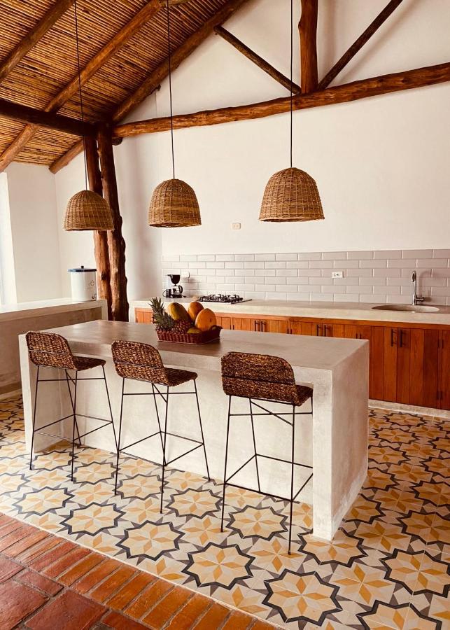 Casa Santo Domingo Guadalupe Santander 호텔 외부 사진