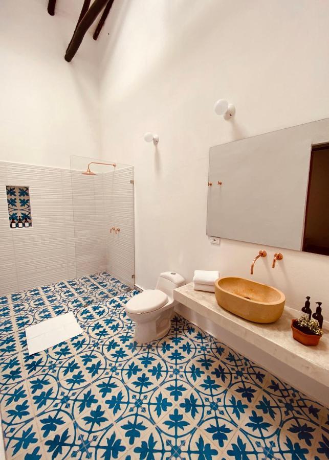 Casa Santo Domingo Guadalupe Santander 호텔 외부 사진